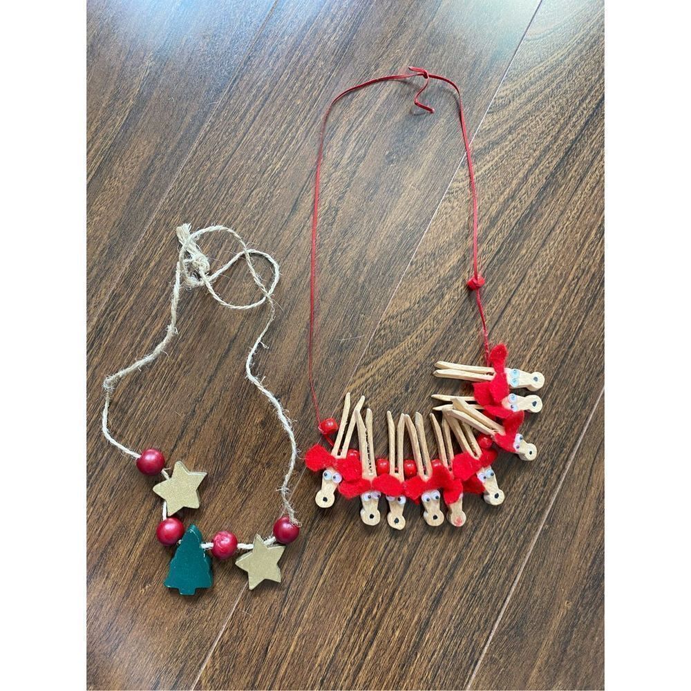 Christmas necklaces bundle  